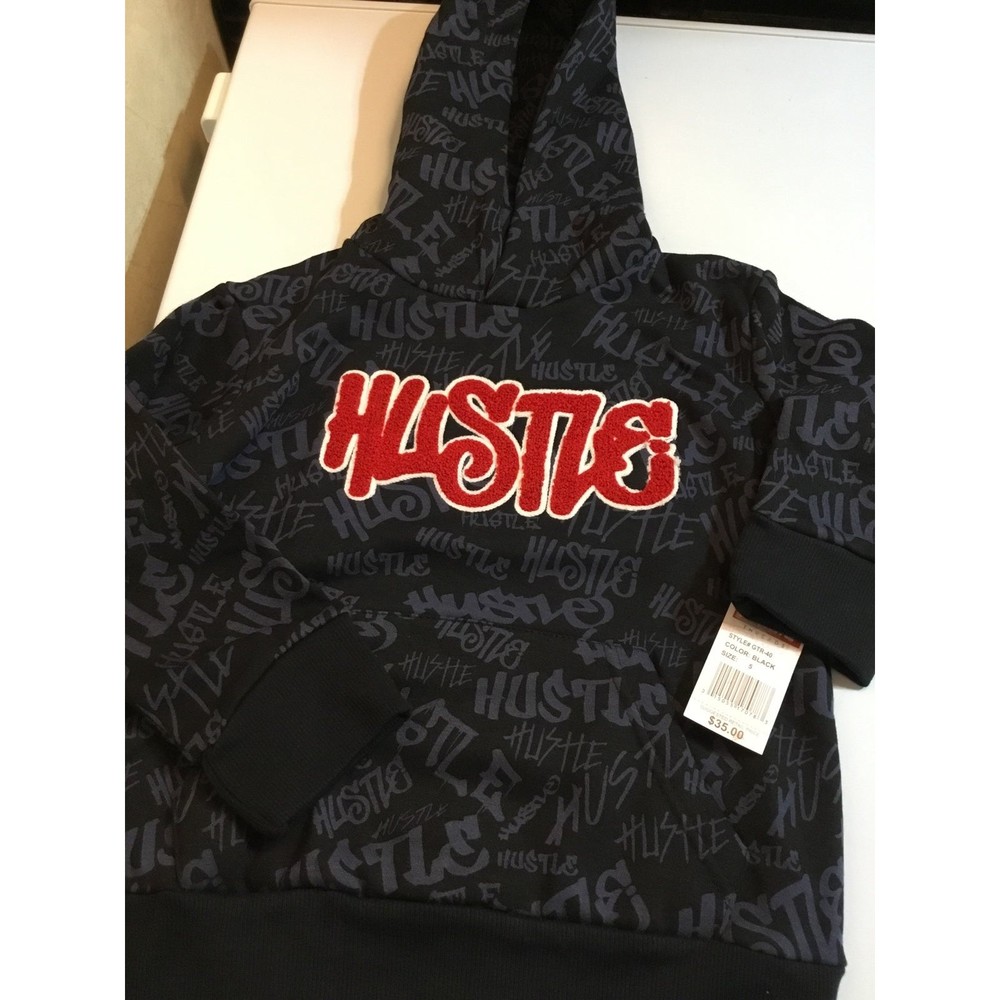 Hustle Hoodie Kid’s Size 5 NWT by Prime Threads